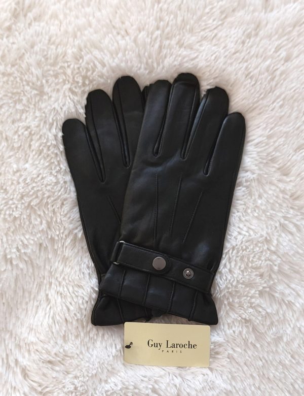 Ανδρικά Δερμάτινα Γάντια Guy Laroche 98956