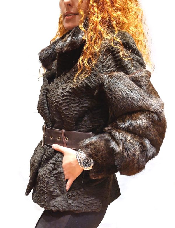 Γούνα LAPIN καφέ