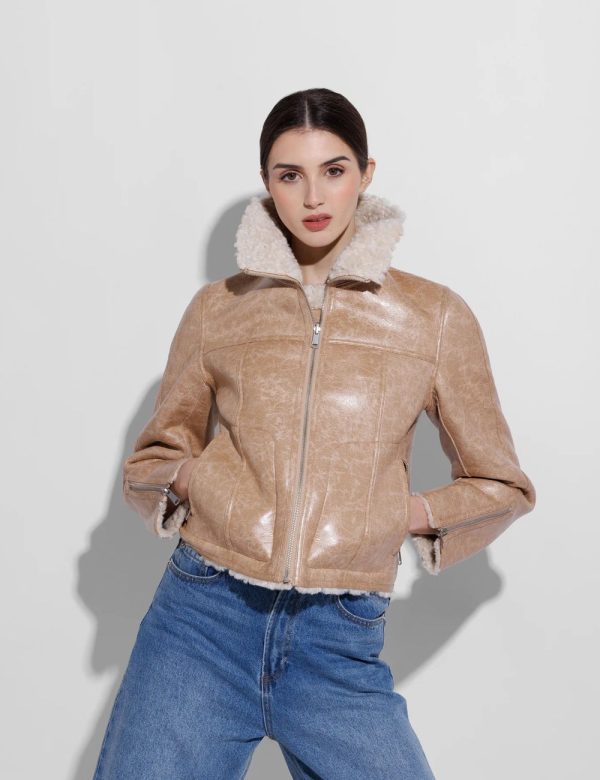 FAUX Μουτόν Μπουφάν