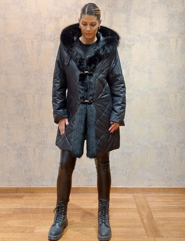 Μπουφάν με γούνα