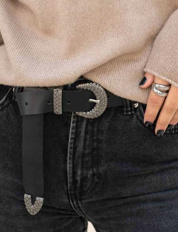 Δερμάτινη ζώνη γυναικεία