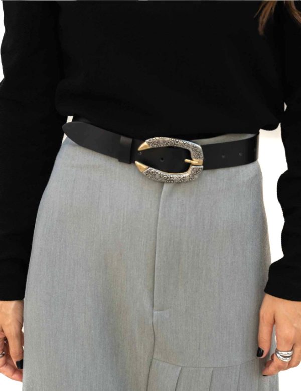 Δερμάτινη ζώνη γυναικεία