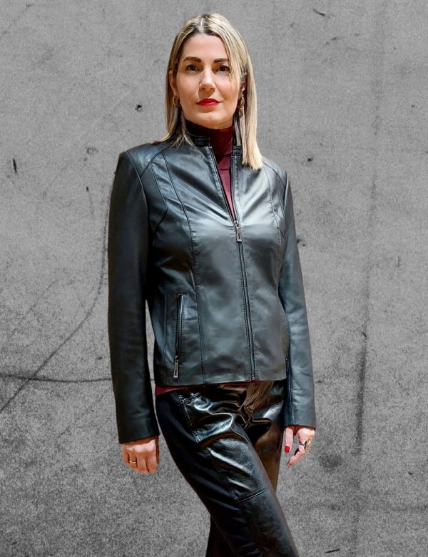 Γυναικείο δερμάτινο