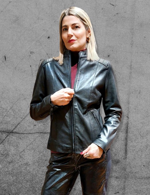 Γυναικείο δερμάτινο