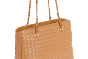 BYBLOS τσάντα_DESIRE SHOULDER CHAIN BAG _ NATURAL 2